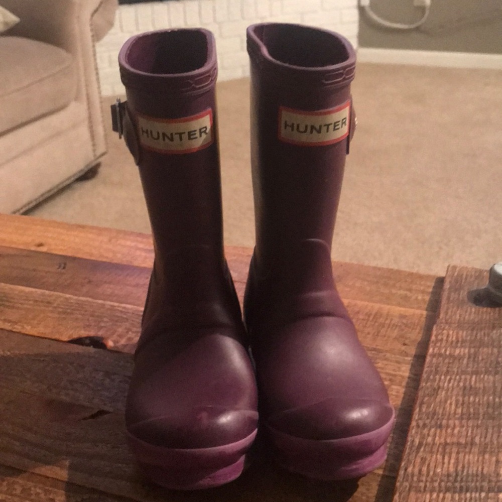 Purple Hunter boots